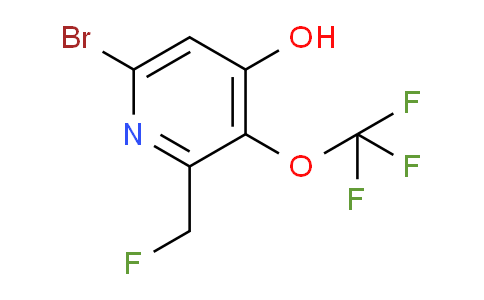AM229127 | 1806081-69-5 | 6-Bromo-2-(fluoromethyl)-4-hydroxy-3-(trifluoromethoxy)pyridine