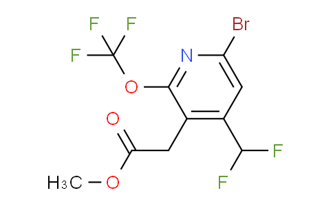 AM22913 | 1803914-05-7 | Methyl 6-bromo-4-(difluoromethyl)-2-(trifluoromethoxy)pyridine-3-acetate