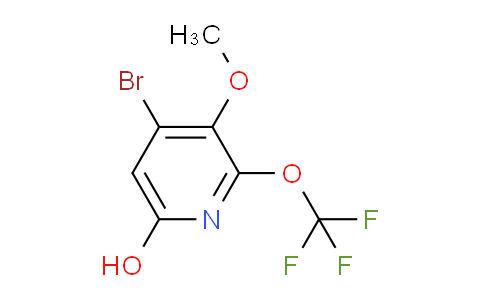 4-Bromo-6-hydroxy-3-methoxy-2-(trifluoromethoxy)pyridine