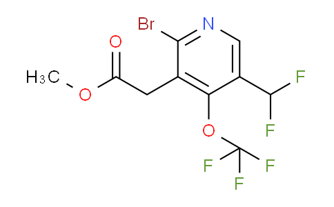 AM22915 | 1804550-75-1 | Methyl 2-bromo-5-(difluoromethyl)-4-(trifluoromethoxy)pyridine-3-acetate