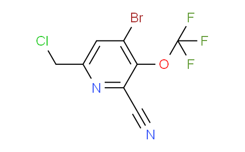 AM229150 | 1803665-39-5 | 4-Bromo-6-(chloromethyl)-2-cyano-3-(trifluoromethoxy)pyridine
