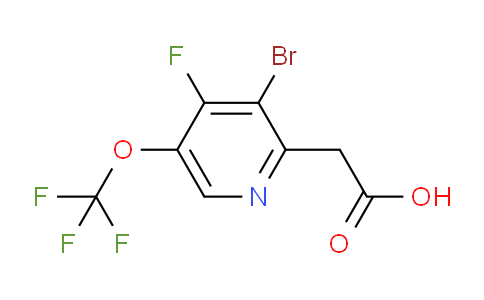 AM229158 | 1806177-74-1 | 3-Bromo-4-fluoro-5-(trifluoromethoxy)pyridine-2-acetic acid