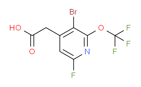 AM229159 | 1804650-57-4 | 3-Bromo-6-fluoro-2-(trifluoromethoxy)pyridine-4-acetic acid
