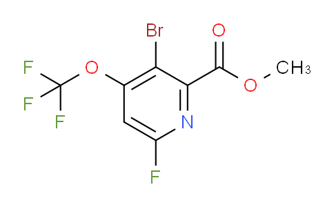 AM229170 | 1804384-07-3 | Methyl 3-bromo-6-fluoro-4-(trifluoromethoxy)pyridine-2-carboxylate
