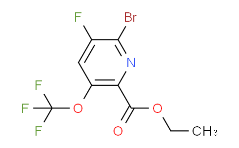 AM229171 | 1806215-90-6 | Ethyl 2-bromo-3-fluoro-5-(trifluoromethoxy)pyridine-6-carboxylate