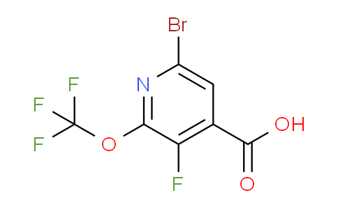 AM229175 | 1803620-87-2 | 6-Bromo-3-fluoro-2-(trifluoromethoxy)pyridine-4-carboxylic acid