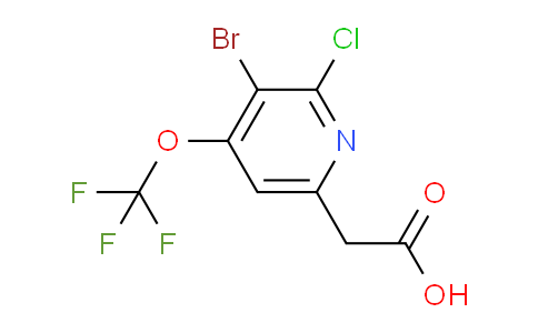 AM229180 | 1803660-05-0 | 3-Bromo-2-chloro-4-(trifluoromethoxy)pyridine-6-acetic acid