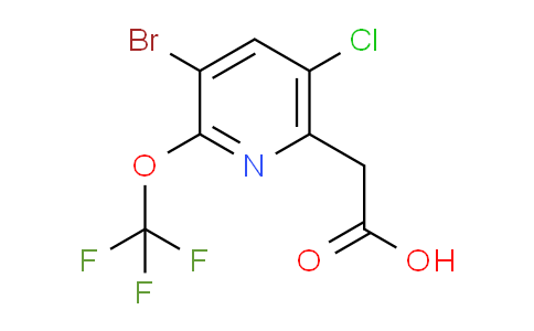 AM229182 | 1804582-30-6 | 3-Bromo-5-chloro-2-(trifluoromethoxy)pyridine-6-acetic acid