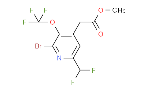 AM22919 | 1803642-76-3 | Methyl 2-bromo-6-(difluoromethyl)-3-(trifluoromethoxy)pyridine-4-acetate