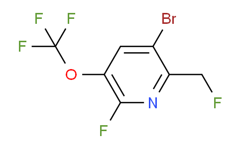 AM229195 | 1806106-93-3 | 3-Bromo-6-fluoro-2-(fluoromethyl)-5-(trifluoromethoxy)pyridine