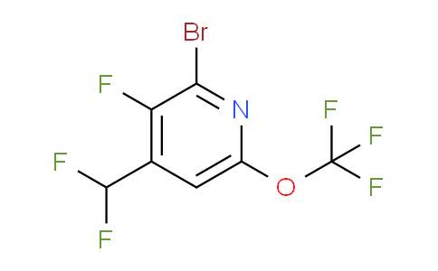 AM229196 | 1803967-81-8 | 2-Bromo-4-(difluoromethyl)-3-fluoro-6-(trifluoromethoxy)pyridine