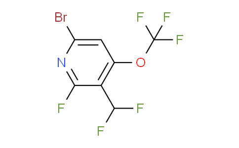 AM229198 | 1806078-71-6 | 6-Bromo-3-(difluoromethyl)-2-fluoro-4-(trifluoromethoxy)pyridine