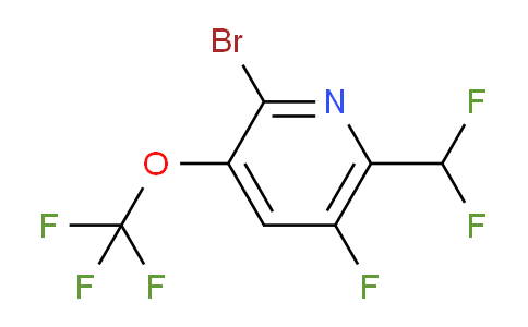 AM229199 | 1803525-62-3 | 2-Bromo-6-(difluoromethyl)-5-fluoro-3-(trifluoromethoxy)pyridine
