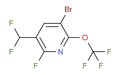 AM229200 | 1806107-36-7 | 3-Bromo-5-(difluoromethyl)-6-fluoro-2-(trifluoromethoxy)pyridine
