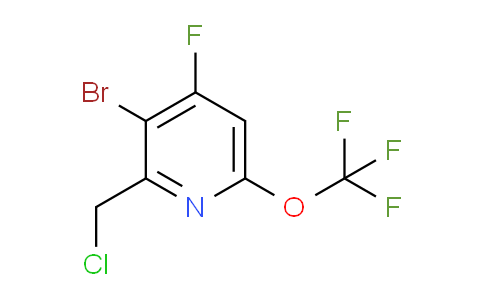 AM229203 | 1804397-80-5 | 3-Bromo-2-(chloromethyl)-4-fluoro-6-(trifluoromethoxy)pyridine