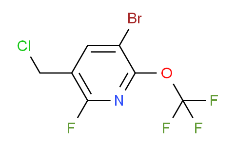 AM229206 | 1804398-14-8 | 3-Bromo-5-(chloromethyl)-6-fluoro-2-(trifluoromethoxy)pyridine