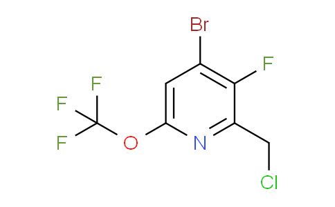 AM229207 | 1804677-26-6 | 4-Bromo-2-(chloromethyl)-3-fluoro-6-(trifluoromethoxy)pyridine