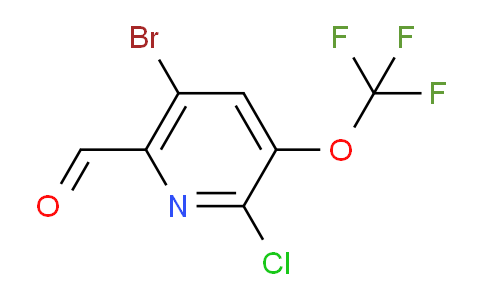 AM229216 | 1806173-61-4 | 5-Bromo-2-chloro-3-(trifluoromethoxy)pyridine-6-carboxaldehyde
