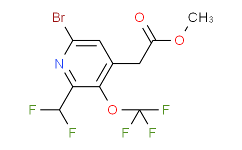 AM22922 | 1803642-80-9 | Methyl 6-bromo-2-(difluoromethyl)-3-(trifluoromethoxy)pyridine-4-acetate