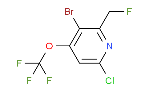 AM229231 | 1803658-26-5 | 3-Bromo-6-chloro-2-(fluoromethyl)-4-(trifluoromethoxy)pyridine