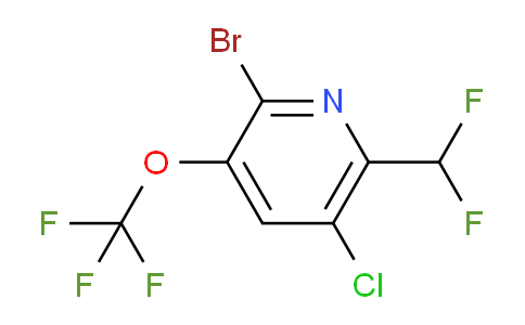 AM229233 | 1806193-39-4 | 2-Bromo-5-chloro-6-(difluoromethyl)-3-(trifluoromethoxy)pyridine