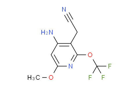 AM229248 | 1804019-10-0 | 4-Amino-6-methoxy-2-(trifluoromethoxy)pyridine-3-acetonitrile