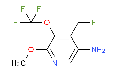 AM229251 | 1804384-81-3 | 5-Amino-4-(fluoromethyl)-2-methoxy-3-(trifluoromethoxy)pyridine