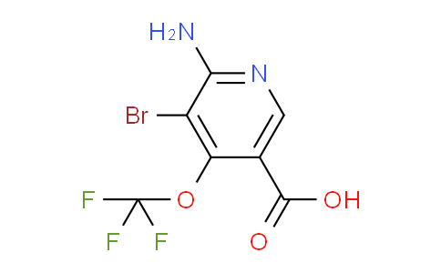 2-Amino-3-bromo-4-(trifluoromethoxy)pyridine-5-carboxylic acid