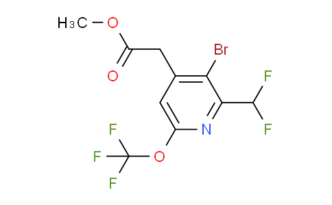AM22926 | 1803914-10-4 | Methyl 3-bromo-2-(difluoromethyl)-6-(trifluoromethoxy)pyridine-4-acetate