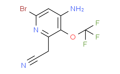 AM229260 | 1806183-84-5 | 4-Amino-6-bromo-3-(trifluoromethoxy)pyridine-2-acetonitrile