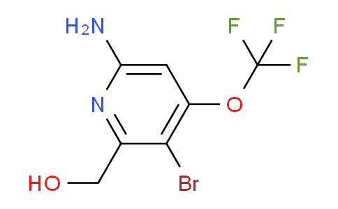 6-Amino-3-bromo-4-(trifluoromethoxy)pyridine-2-methanol