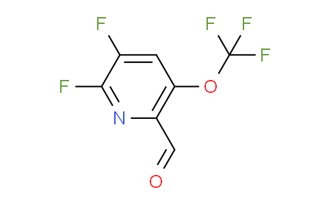 2,3-Difluoro-5-(trifluoromethoxy)pyridine-6-carboxaldehyde