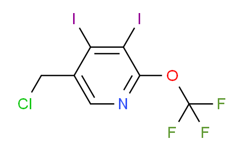 AM229271 | 1804289-78-8 | 5-(Chloromethyl)-3,4-diiodo-2-(trifluoromethoxy)pyridine
