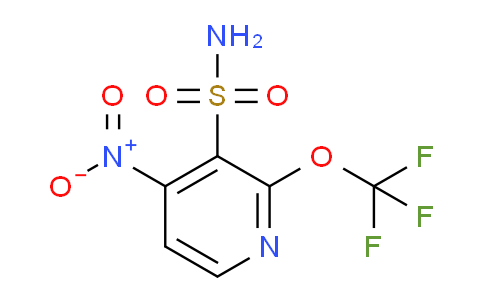 4-Nitro-2-(trifluoromethoxy)pyridine-3-sulfonamide