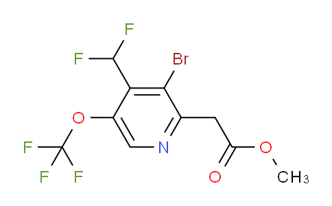 AM22928 | 1806078-43-2 | Methyl 3-bromo-4-(difluoromethyl)-5-(trifluoromethoxy)pyridine-2-acetate
