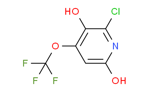 2-Chloro-3,6-dihydroxy-4-(trifluoromethoxy)pyridine