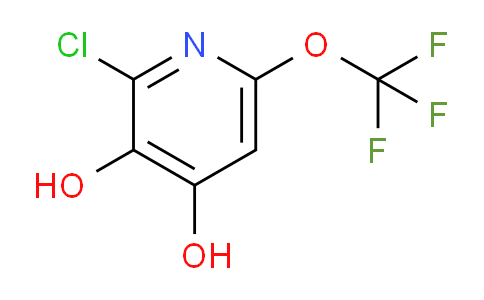 2-Chloro-3,4-dihydroxy-6-(trifluoromethoxy)pyridine