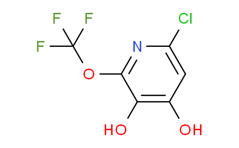 6-Chloro-3,4-dihydroxy-2-(trifluoromethoxy)pyridine