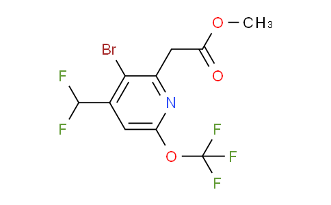 AM22929 | 1804729-62-1 | Methyl 3-bromo-4-(difluoromethyl)-6-(trifluoromethoxy)pyridine-2-acetate
