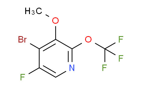 AM229290 | 1806109-77-2 | 4-Bromo-5-fluoro-3-methoxy-2-(trifluoromethoxy)pyridine