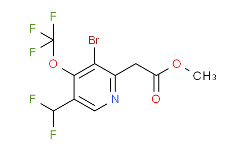 AM22931 | 1804363-53-8 | Methyl 3-bromo-5-(difluoromethyl)-4-(trifluoromethoxy)pyridine-2-acetate