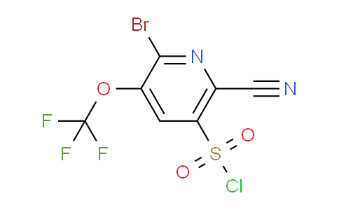 AM229312 | 1804597-88-3 | 2-Bromo-6-cyano-3-(trifluoromethoxy)pyridine-5-sulfonyl chloride