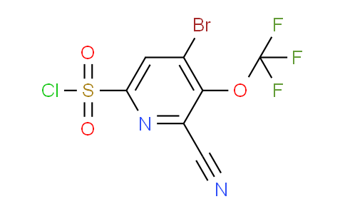 AM229314 | 1806158-53-1 | 4-Bromo-2-cyano-3-(trifluoromethoxy)pyridine-6-sulfonyl chloride