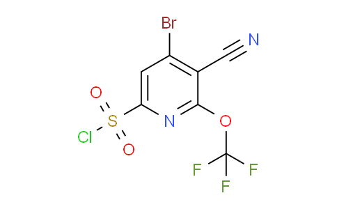 AM229315 | 1806028-69-2 | 4-Bromo-3-cyano-2-(trifluoromethoxy)pyridine-6-sulfonyl chloride