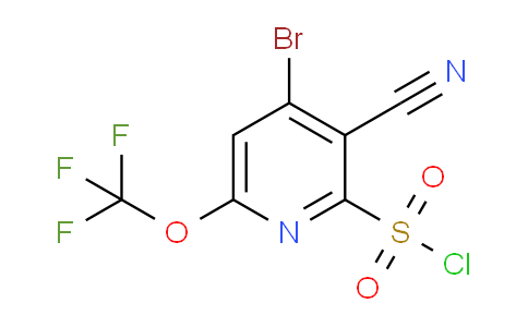 AM229316 | 1806158-60-0 | 4-Bromo-3-cyano-6-(trifluoromethoxy)pyridine-2-sulfonyl chloride