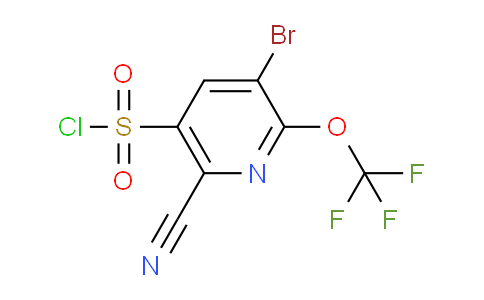 AM229318 | 1806228-58-9 | 3-Bromo-6-cyano-2-(trifluoromethoxy)pyridine-5-sulfonyl chloride