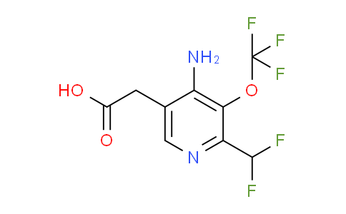 AM229323 | 1806002-07-2 | 4-Amino-2-(difluoromethyl)-3-(trifluoromethoxy)pyridine-5-acetic acid