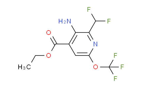 AM229329 | 1806098-01-0 | Ethyl 3-amino-2-(difluoromethyl)-6-(trifluoromethoxy)pyridine-4-carboxylate