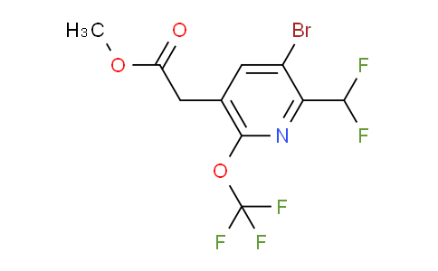 AM22933 | 1803642-84-3 | Methyl 3-bromo-2-(difluoromethyl)-6-(trifluoromethoxy)pyridine-5-acetate