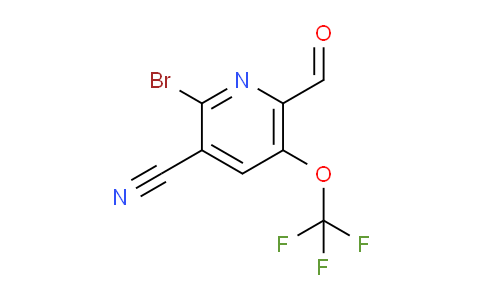 AM229334 | 1803979-72-7 | 2-Bromo-3-cyano-5-(trifluoromethoxy)pyridine-6-carboxaldehyde